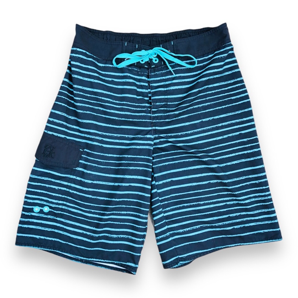 Tony Hawk Striped Cargo Board Shorts Size Medium